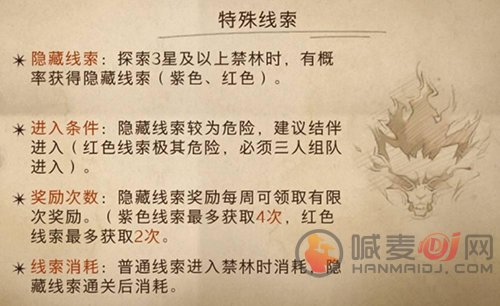 哈利波特魔法觉醒禁林线索如何获取？