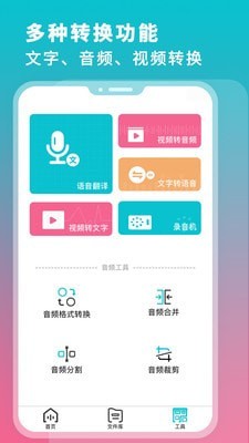 录音翻译转文字截图