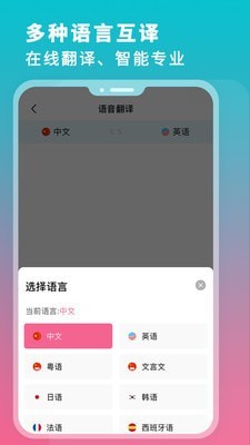 录音翻译转文字截图