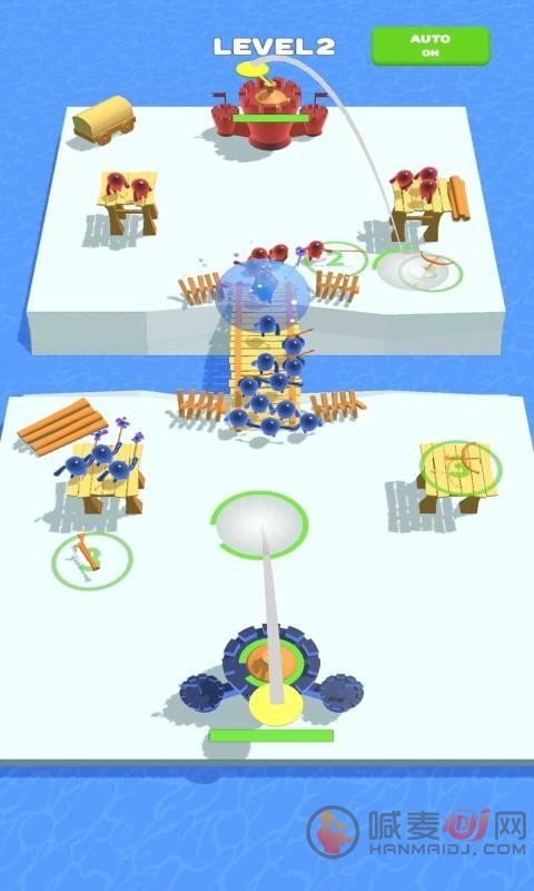 弹弓军3D城堡防御