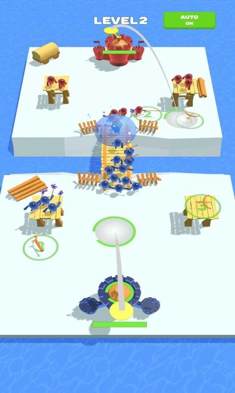 弹弓军3D城堡防御截图