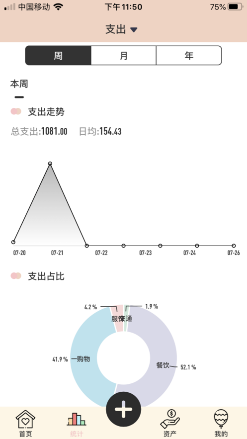 萌猪记账截图