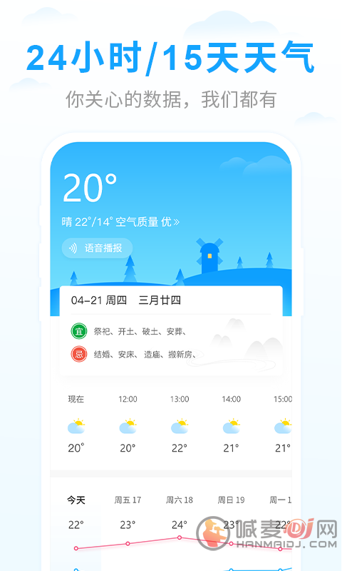 简单天气预报