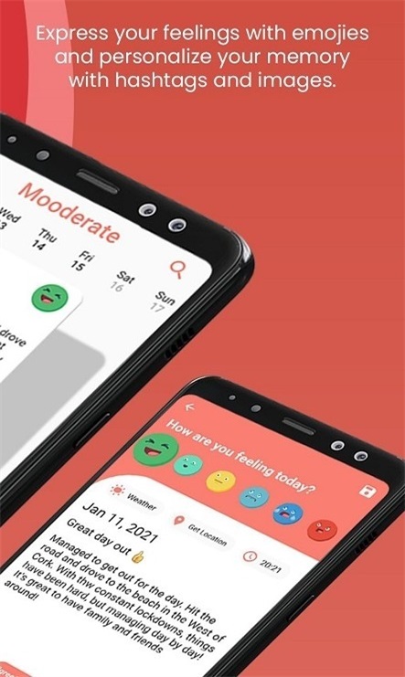 Mooderate心情记录截图