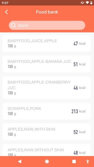 食物秤截图
