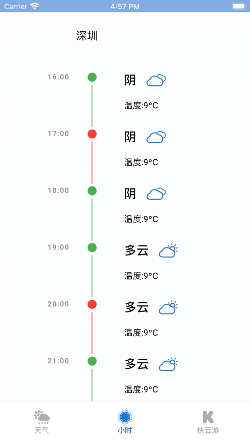 快云游天气