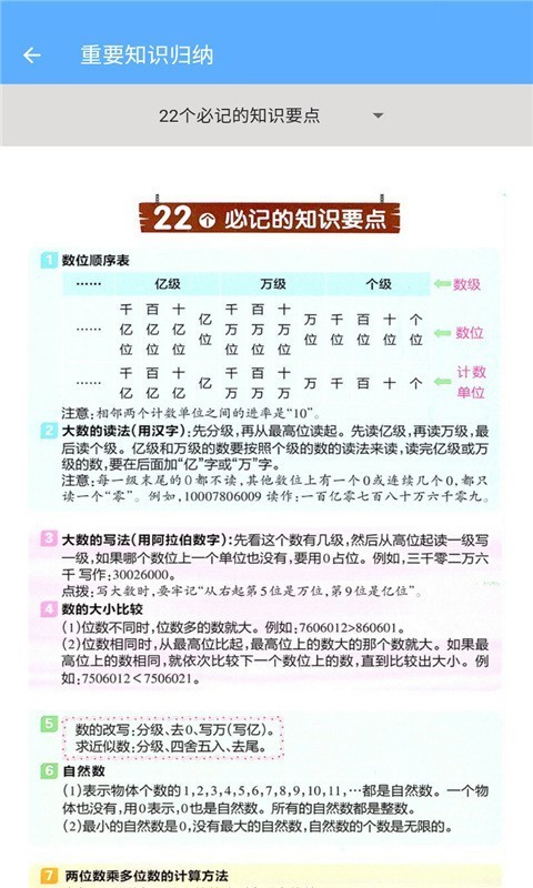 四年级上册数学助手截图