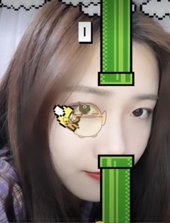 眨眼的小鸟