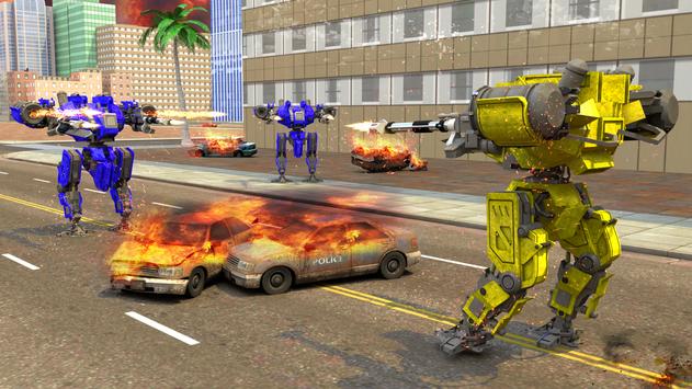 玩家们可以在这款游戏中体验非常真实的机器人战斗,控制机器人在城市