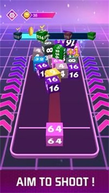 疯狂射击立方体2048截图