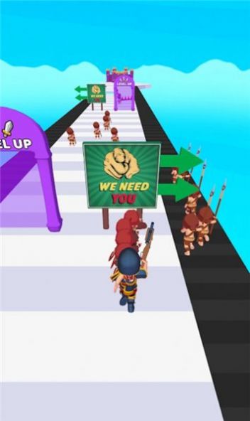 军队奔跑3D截图