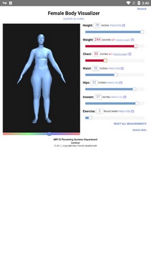 bodyvisualizer身材模拟器