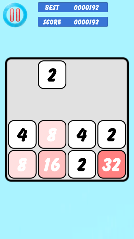 有趣的2048截图