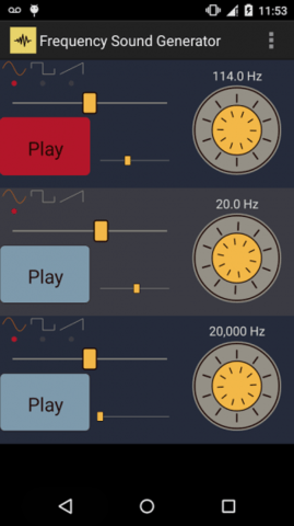 FrequencySoundGenerator截图