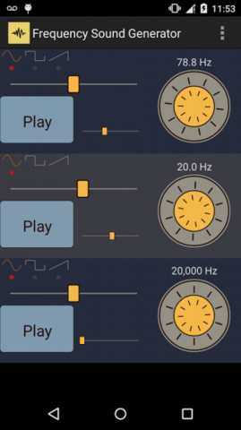 FrequencySoundGenerator截图