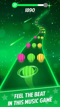 彩色路球跳舞截图