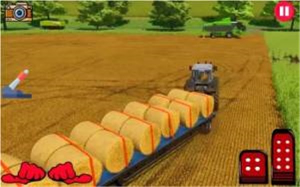 TractorTrolleyFarming