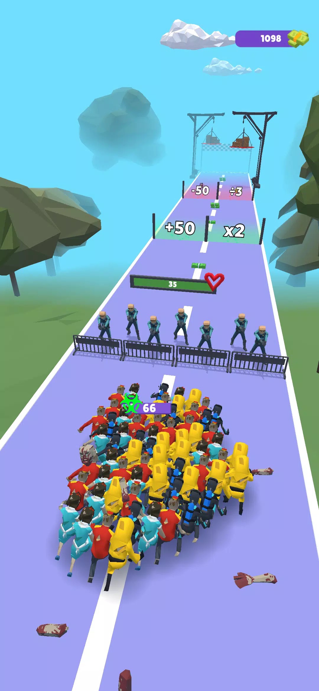 僵尸部落跑截图