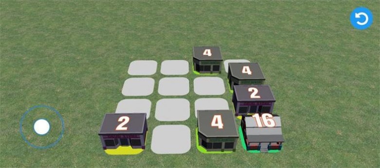 2048合并建筑截图