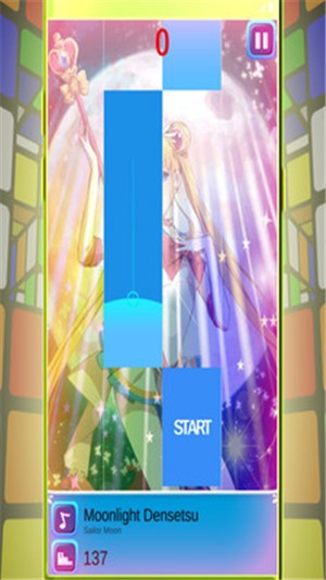 美少女战士钢琴瓷砖截图