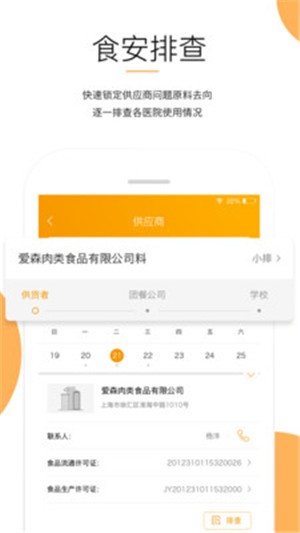 医院食安追溯