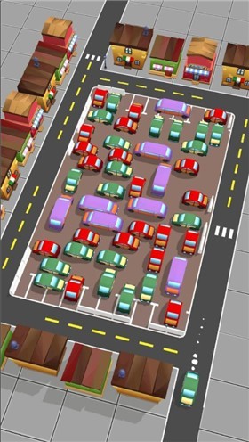 停车场堵车3D截图