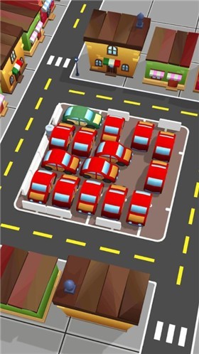 停车场堵车3D截图