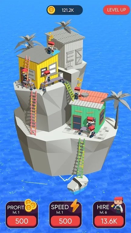彩色房子3D截图
