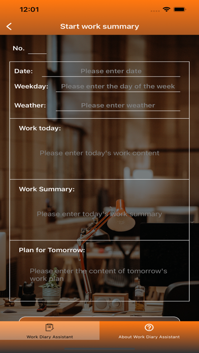 Work Diary Assistant