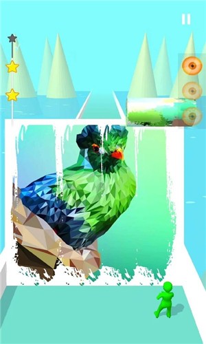 油漆滚筒作画截图