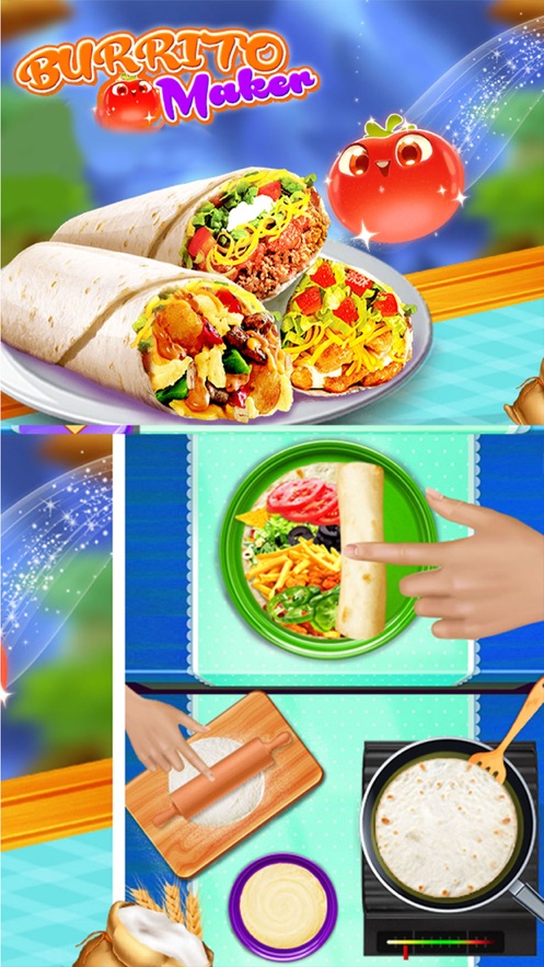 墨西哥卷饼制作大师厨师截图