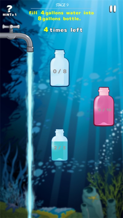 水容量脑谜截图