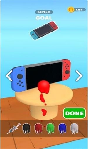 物体着色截图