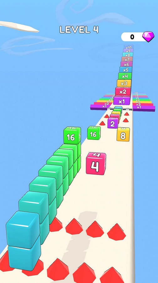 2048方块冲刺