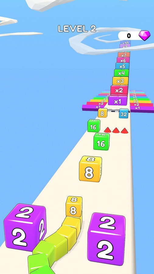 2048方块冲刺