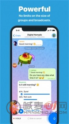 Telegram Messenger社交