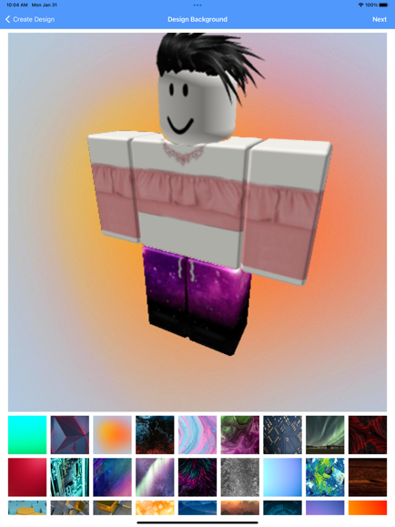 Roblox皮肤截图