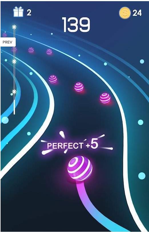 舞蹈之路彩球跑截图