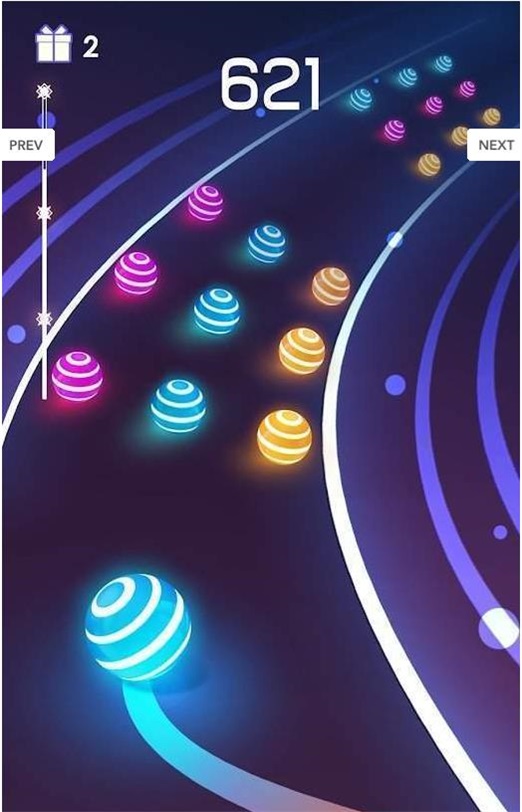 舞蹈之路彩球跑截图
