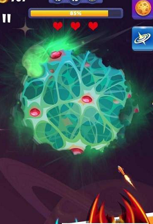 星球撞击截图