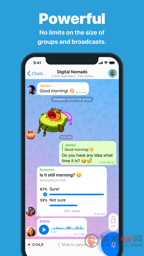 Telegram Messenger交友
