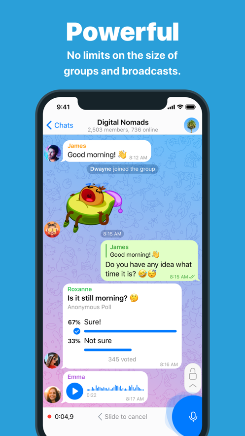Telegram Messenger交友截图