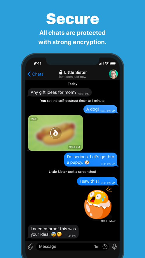 Telegram Messenger交友截图