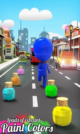 扭曲的颜色奔跑者截图
