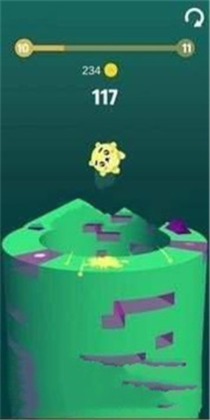 环形跳线塔截图