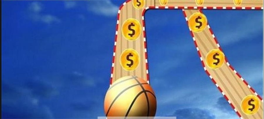 天空滚动球截图