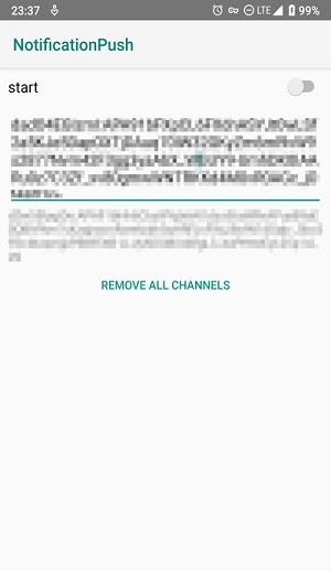fcm通知转发