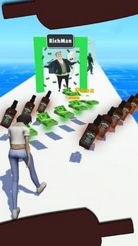 脱贫跑酷截图