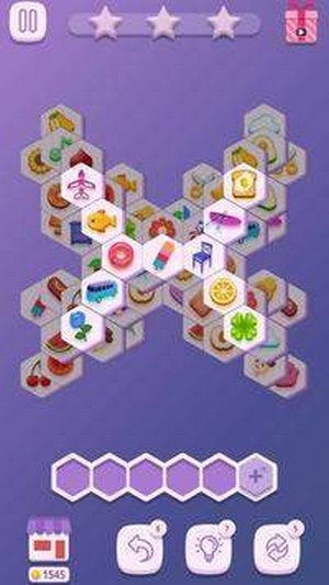 瓷砖六边形配对截图