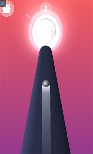 立柱冲刺益智球截图